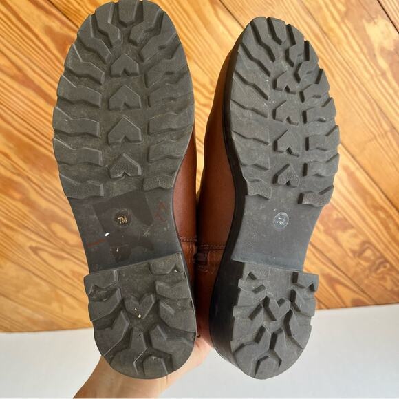 Tory Burch Daniel Brown Leather Riding Boot - Picture 7 of 8